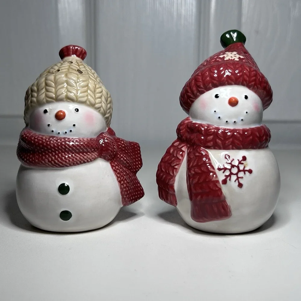 Snowman Salt & Pepper Shaker‎ Set